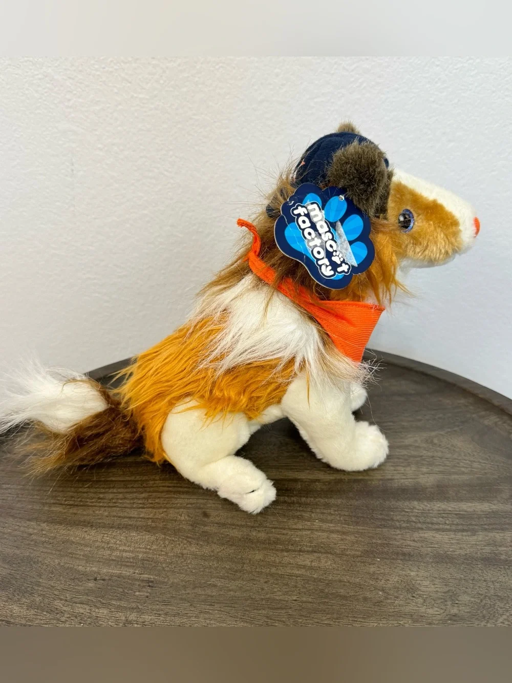 Mascot Factory Houston Astros MLB Collie Dog Plush Toy Animal Brown White